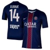 Maglia Paris Saint-Germain Desire Doue 14 Prima Divisa 2025-26 Maglia Paris Saint-Germain Desire Doue 14 Prima Divisa 2025-26